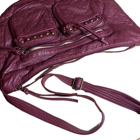 Boho side bag/purse with adjustable strap NWOT - Picture 6 of 9